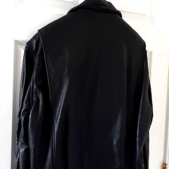 Harley Davidson Black Leather Jacket - Picture 5 of 10
